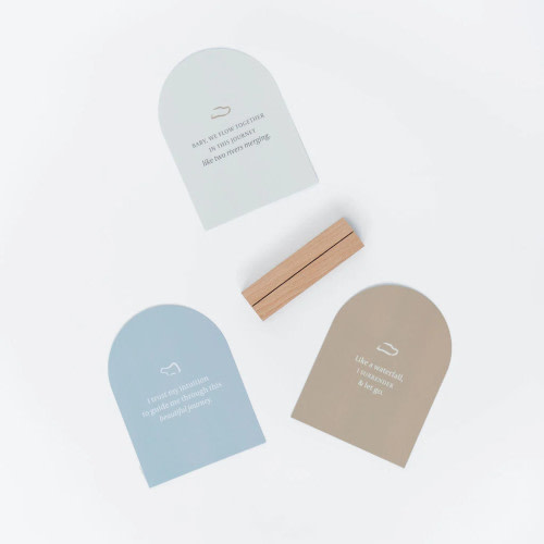 Earthside Birth Affirmation Card Set | In His Hands