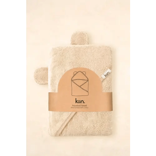 Hooded Towel - Oat
