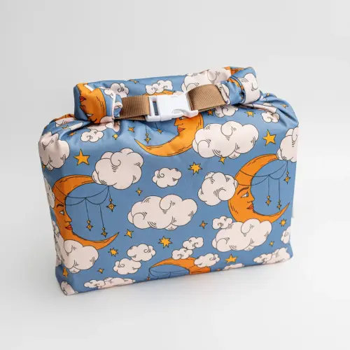 Roll Top Space Saver Water Resistant Small Wet Bag Travel Storage Bag