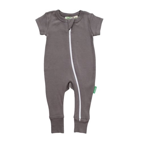 Essential Basics '2-Way' Zip Romper - Short Sleeve – Parade Organics USA