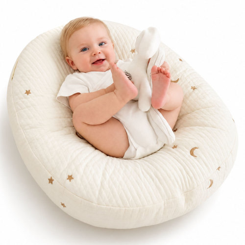 Queen Rose Inclined Baby Comfort Pillow | Feeding & Lounging Support