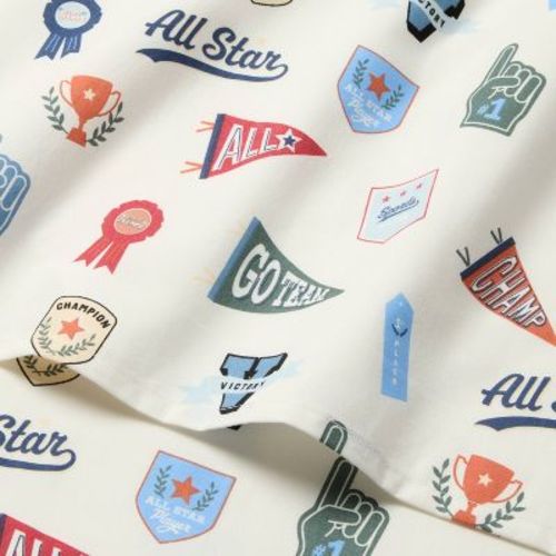Toddler All Star Sports Kids' Cotton Sheet Set - Pillowfort™