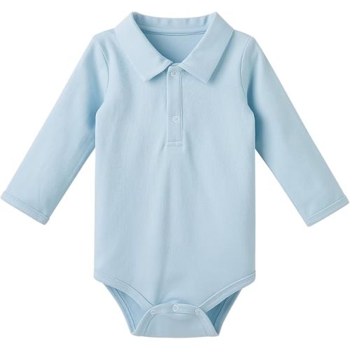 pureborn Baby Boys Girls Bodysuit Super Soft Cotton Romper 0-24 Months