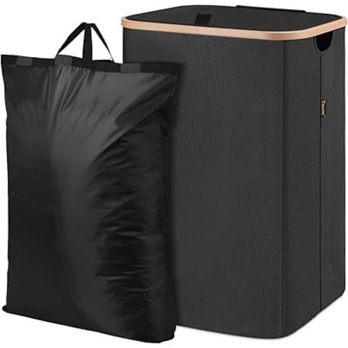 BALEINE 70L Laundry Hamper with Lid, Large Laundry Basket Bin