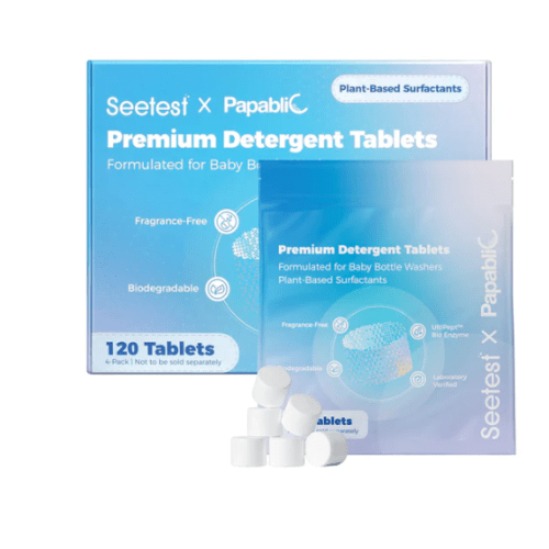 Papablic Upgraded Detergent Soap Tablets, 120 Count
