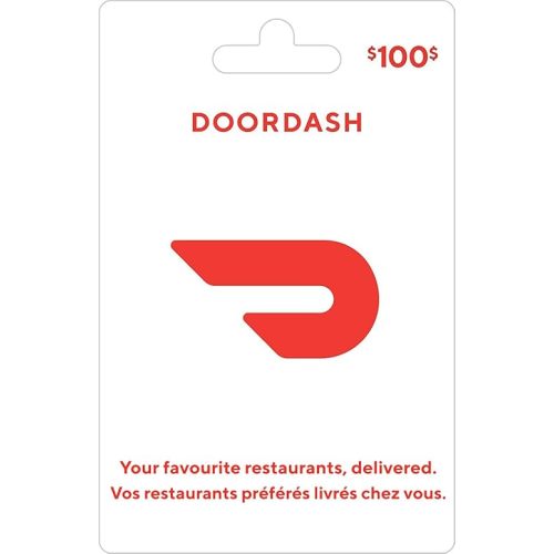 DoorDash Physical Gift Card - $25/$50/$100