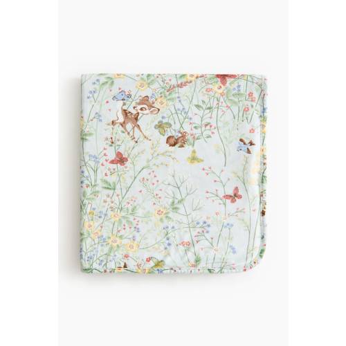 PATTERNED VELOUR BABY BLANKET