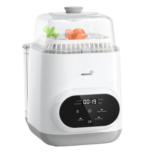 Grownsy EaseClean Bottle Washer, White
