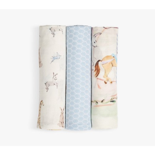 AERIN Organic Muslin Swaddle Set