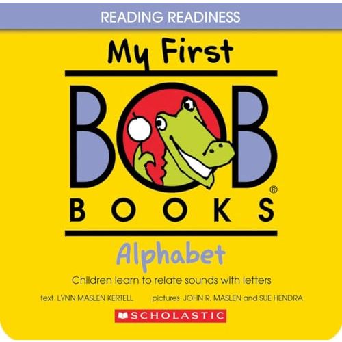 My First Bob Books - Alphabet Box Set | Phonics, Letter sounds, Ages 3 and up, Pre-K (Reading Readiness)