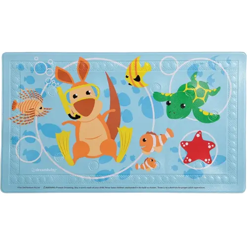 Dreambaby Anti-Slip Bath Mat with Too Hot Indicator