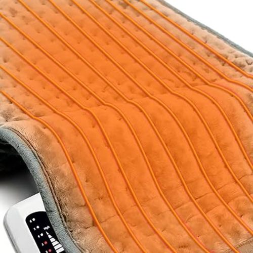 Electric Heating pad for Back Neck Shoulder Knee Arms Legs- Electric Heat Pads with 6 Heat Settings & Auto Shut Off Heat Heating Pad for Birthday Mother Father Girl Men Women