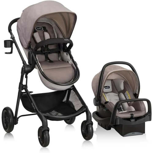 Pivot Modular Travel System with LiteMax Infant Car Seat - Desert Tan