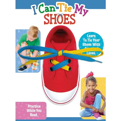 Little Hippo Books I Can Tie My Shoes Preschool Activity Books for Kids Ages 3-5 | Books for Kids and Pre K Activity Books Ages 3-4 & 4-5 | Educational Children's Books & Kids Books