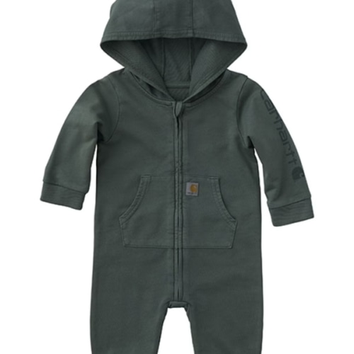 Carhartt Infant Boys' Solid Long Sleeve Zip-Up Hooded Coverall