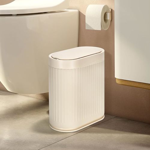 Automatic Trash Can- Beige