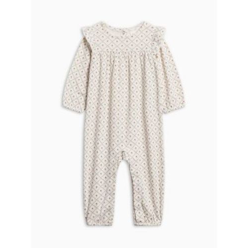 Colored Organics Jine Ruffle Sleeve Romper - Hedge Floral Hedge Floral 0-3M