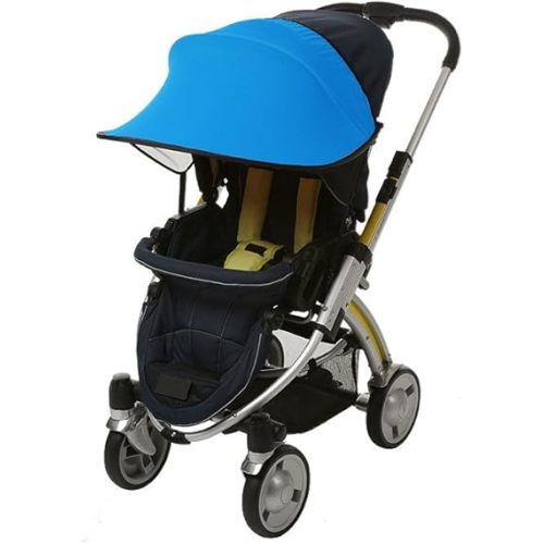 Manito Sun Shade for Strollers and Car Seats (Blue) UPF 50+