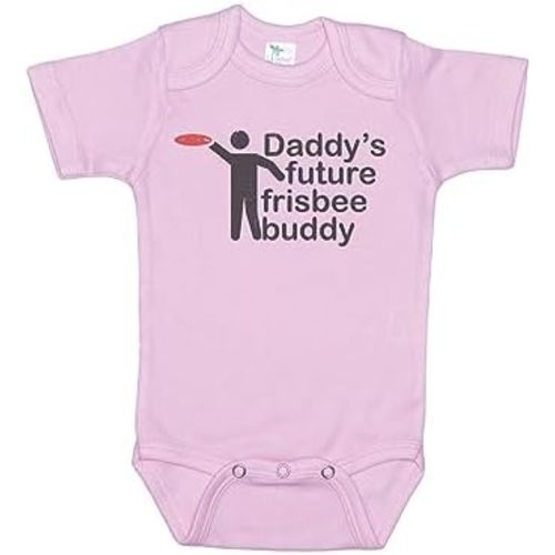 Ebenezer Fire Frisbee Onesie/Daddy's Future Frisbee Buddy/Sublimated Design/Unisex Bodysuit