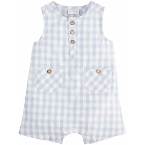 Mud Pie Baby Boys' Mud Pie Children's Gingham Shortall