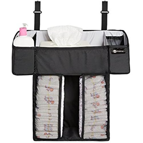 4moms Breeze Playard Diaper Storage Caddy - Black