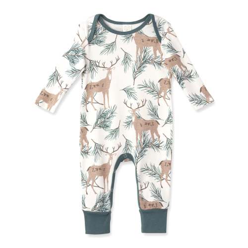 Deer Lap Shoulder Romper