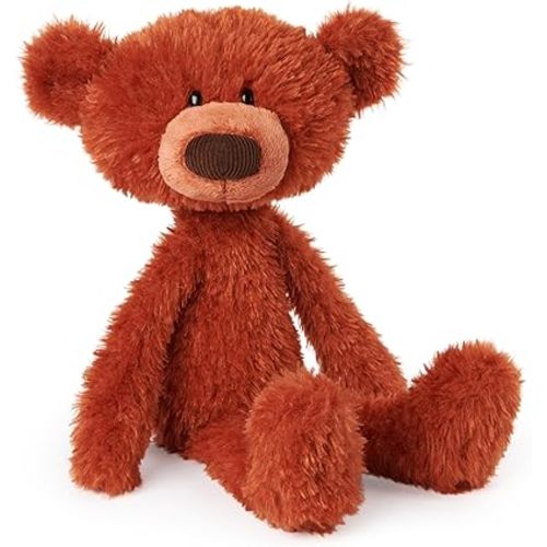 GUND Toothpick Pumpkin Pie, Teddy Bear Stuffed Animal for Ages 1 and Up, Pumpkin Orange, 15”