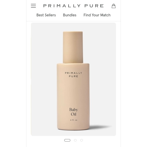 BABY OIL | organic baby oil - Primally Pure Skincare