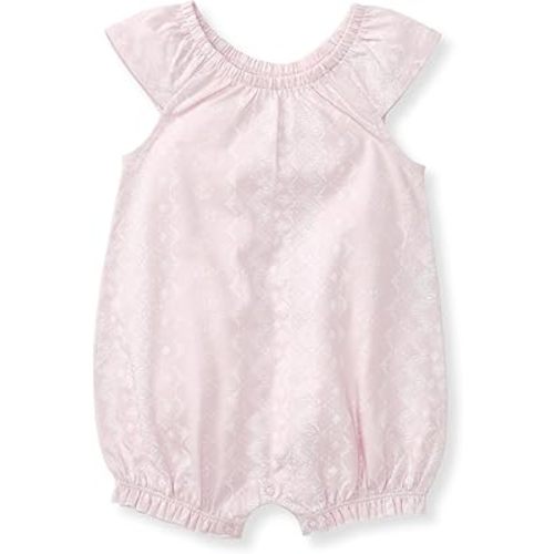 Burt's Bees Baby baby-girls Bubble Romper, 100% Organic Cotton One-piece Bubble Shortall and Layette Set Girl Outfit