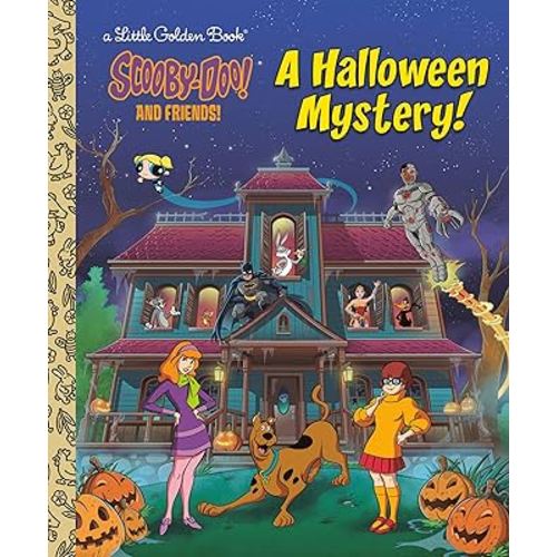 A Halloween Mystery! (Scooby-Doo and Friends) (Little Golden Book)