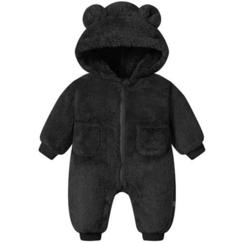 Toddler Winter Coat Baby Snowsuits Fleece Jacket Outerwear Clothes
