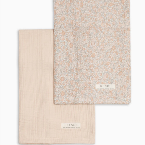 2-Pack Muslin Burp Cloths