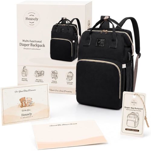 Black boy Diaper Bag Backpack: Baby toddler Bags with Changing Station for Women Men Girls Mom Dad Large Travel Backpack Pañaleras Modernas Para Bebe Niña Niño Newborn Essentials Baby New Born Gift