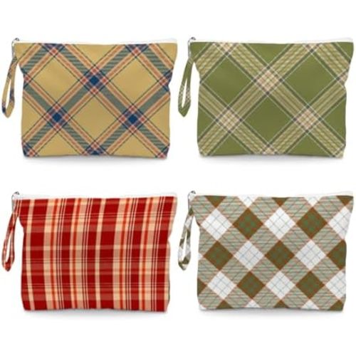Fokongna Wet Bag, 4 Pack Travel Waterproof Reusable Dry Wet Separation Zipper Pouch for Gym Workout Beach Trip Cosmetic Toiletry Organizer