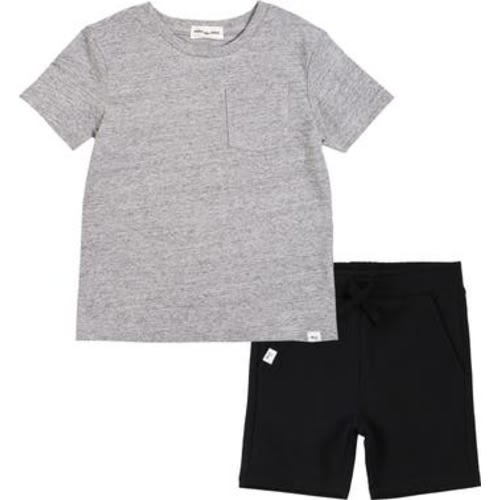 Basics Cotton T-Shirt & Shorts Set, 12M