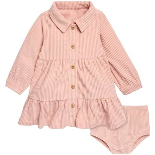 Modern Moments by Gerber Baby Girls' Corduroy Dress Set