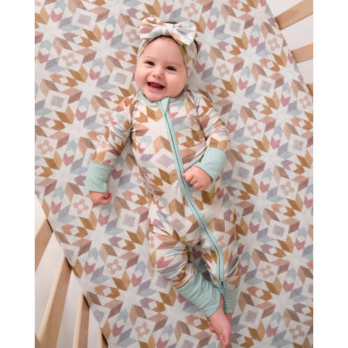 Kaleidoscope Dreams Fitted Crib Sheet | Little Sleepies