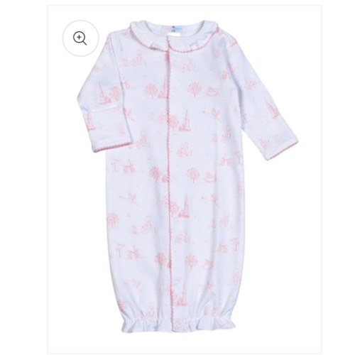 Pink Toile Converter Gown – Littles on 5th