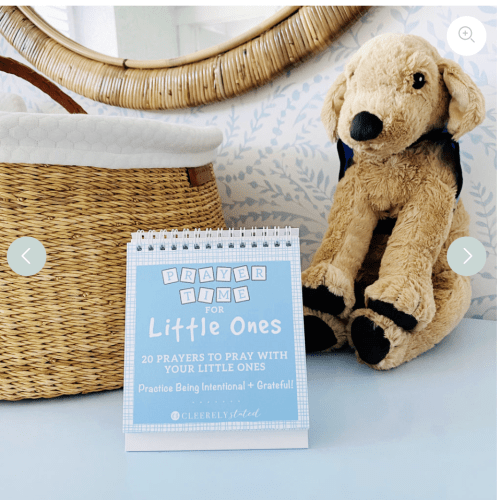 Prayer Time for Little Ones (Blue)