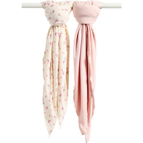 2-Pack Assorted Knit Swaddles