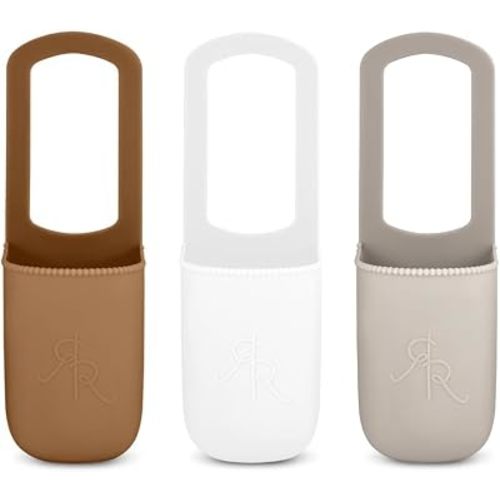 Ryan & Rose Cutie Holder Universal Stroller Cup Holder (Neutral (3 Pack))