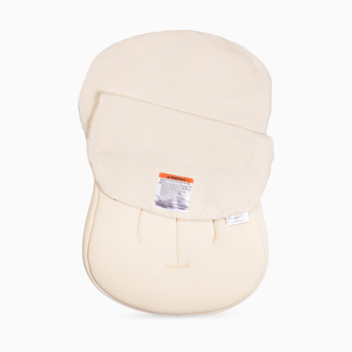 Snuggle Me Organic Infant Lounger Muslin Cover - Natural