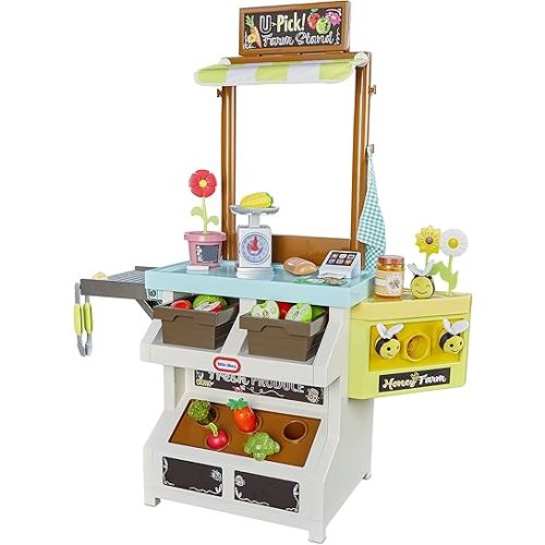 little tikes 3-in-1 Garden to Table Market, Multicolor
