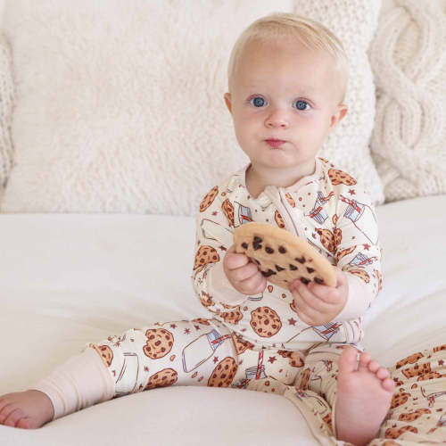 Cookie Cuddles Convertible Zip Romper