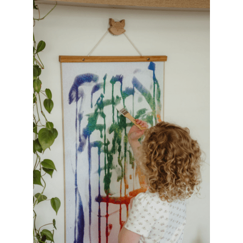 Rainbow Magic Canvas & Brush Set: Paint with just water! – Cub & Fox