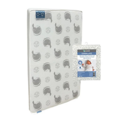 Organic Mini Mattress with Protector – Snuggle Bugz