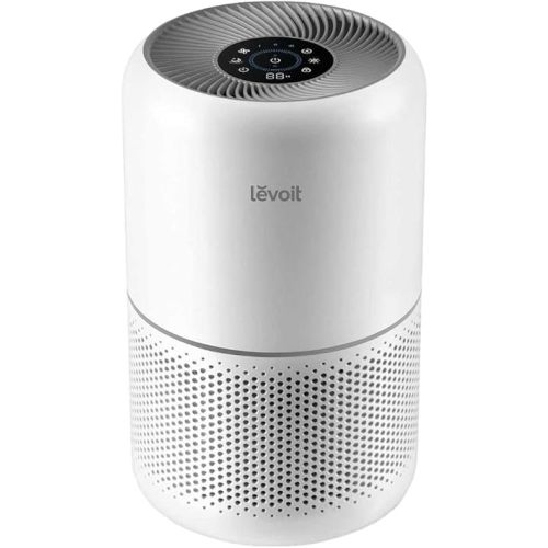 LEVOIT Air Purifiers for Home Bedroom, HEPA Sleep Mode, AHAM VERIFIDE, Smart WiFi for Home Large Room, Quiet Cleaner for Pet Hair, Allergies, Dust, Smoke, Pollon, Alexa Control, Core300S-P, White