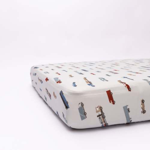 Road Vehicles Crib Sheet – Brave Little Ones