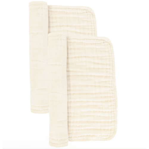 Cloud Muslin™ Burp Cloth 2 Pack - Cream