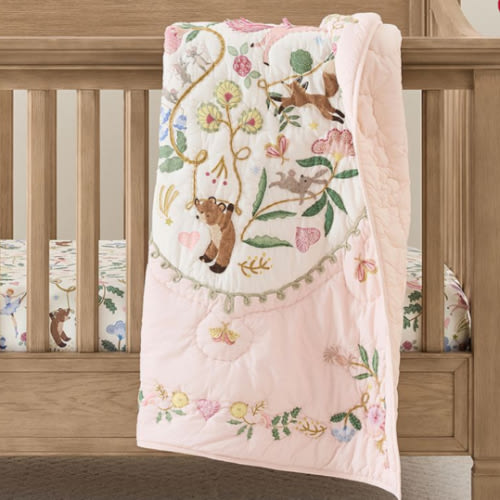 Storybook Friends Baby Quilt | Pottery Barn Kids
